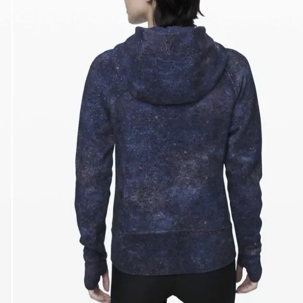 Lululemon Scuba Hoodie Sweatshirt Fleece Polar Lights Blue‎ Size 4 - Image 5