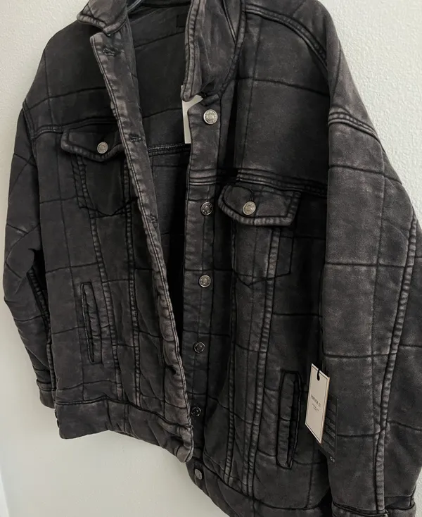 Quilted Bomber Jacket - Image 4