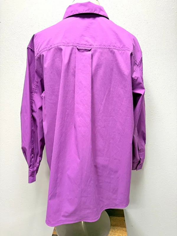 Athleta Performance Oversized Poplin Top - Image 5