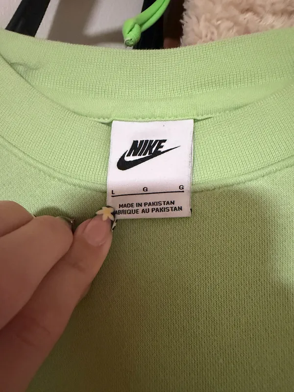 Green Nike Sweatshirt  - Image 2