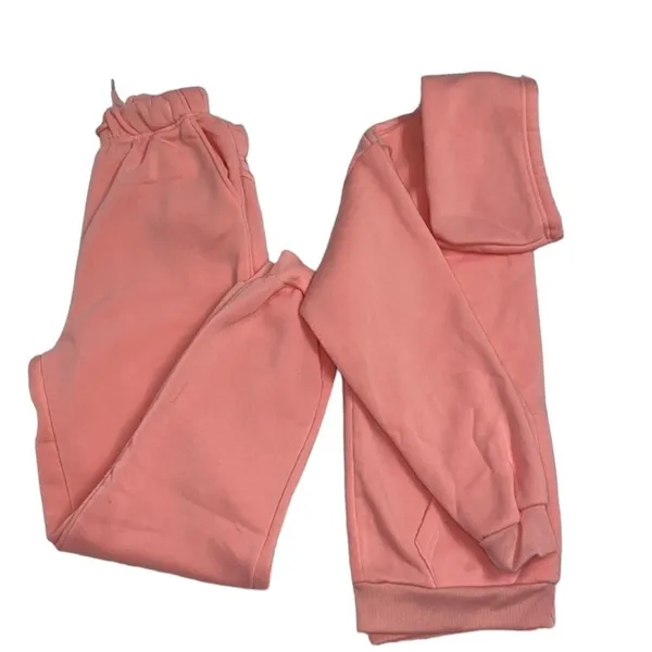 Shein Baby Pink Sweatsuit Set(Size Medium) - Image 5