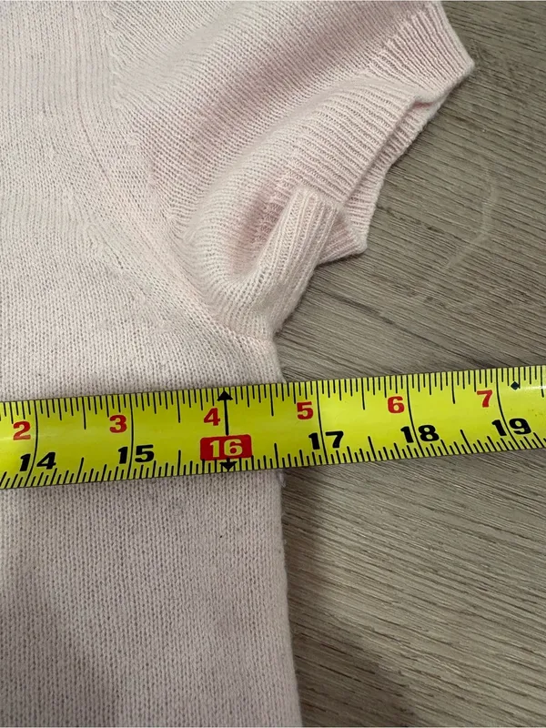 Quince Mongolian Cashmere Tee Size Small - Image 6