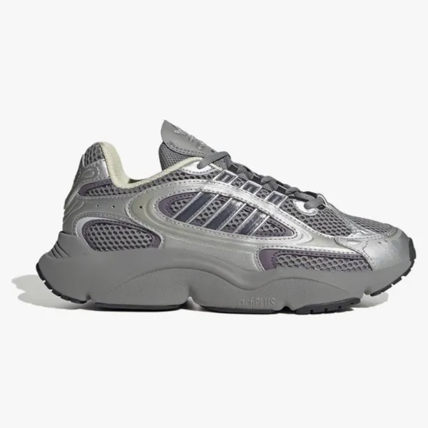 Adidas Ozmillen Sneakers Women 6.5 Gray Purple Y2K Chunky Dad Shoes NWT - Image 13