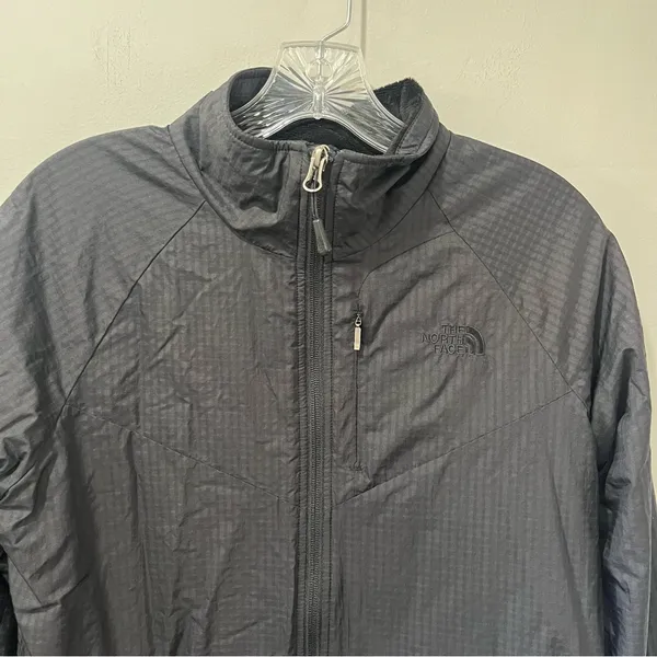 The North Face Womens BlackFull Zip Jacket‎ medium Lined Polyester Outer - Image 4