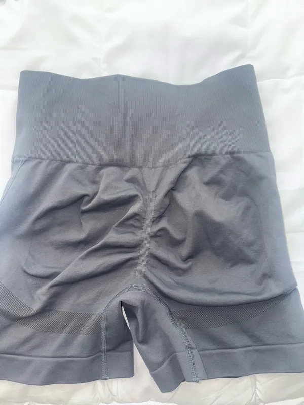 Gray Workout Shorts Size M - Image 2