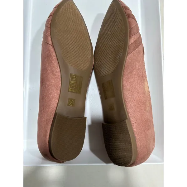 Journee NEW Faux Suede Mindee Slip On Pointed Toe Loafer Flats 8 $65 - Image 9