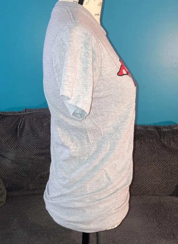 🎉4 for $20 Par•tee on design baseball tee, Small Gray - Image 3