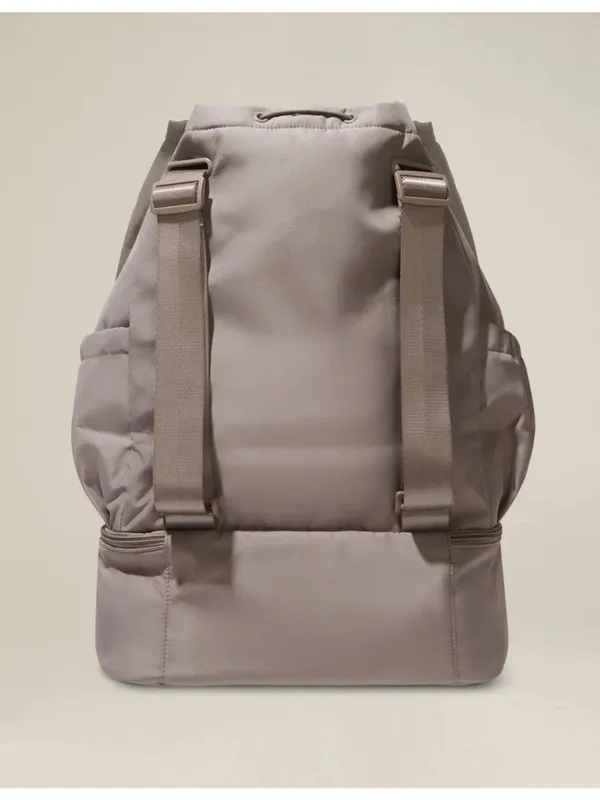 Beyond Yoga Convertible Gym Bag in Birch - Image 4