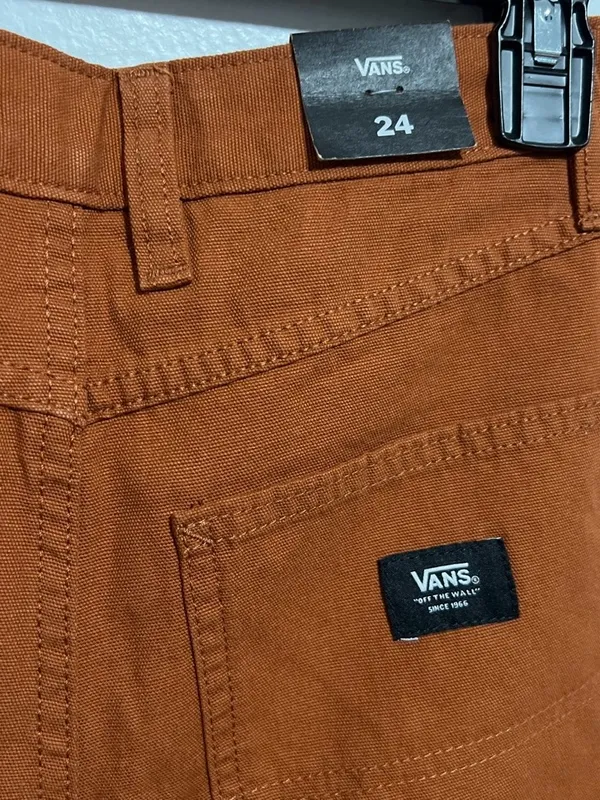 #37 NWT Vans Rust Ground Work Pants Size 24 - Image 4