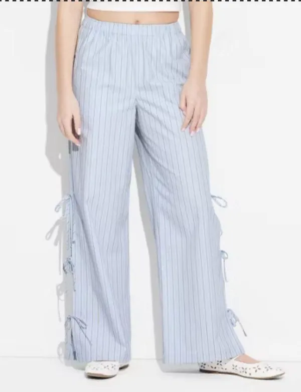 Wild Fable High-Rise Side Tie Boxer Pants - Image 2
