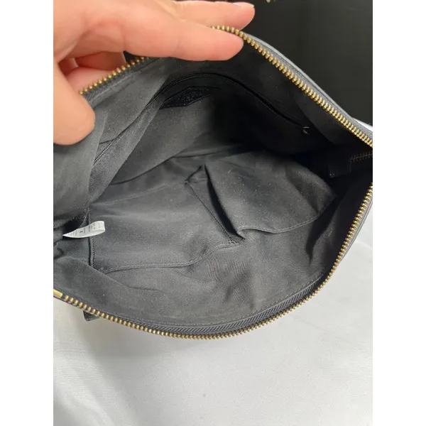 Fossil SKU 7461 Black Leather Crossbody Bag Purse - Image 7