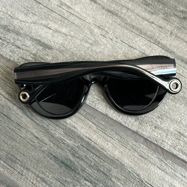 Lanvin black sunglasses - Image 2
