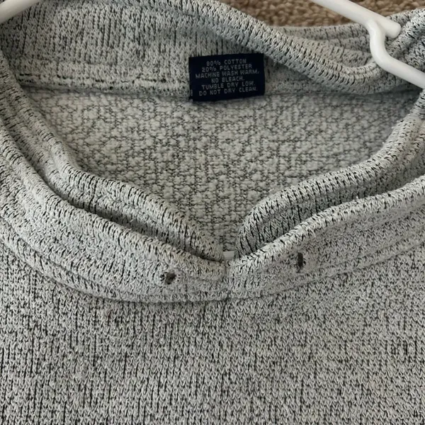 UNC Tarheel Grey Sweatshirt Size XL Made in USA Fangear Casual Athletic Sport - Image 10