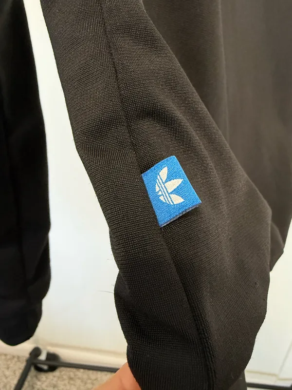 Adidas Zip-Up Jacket Black - Image 3