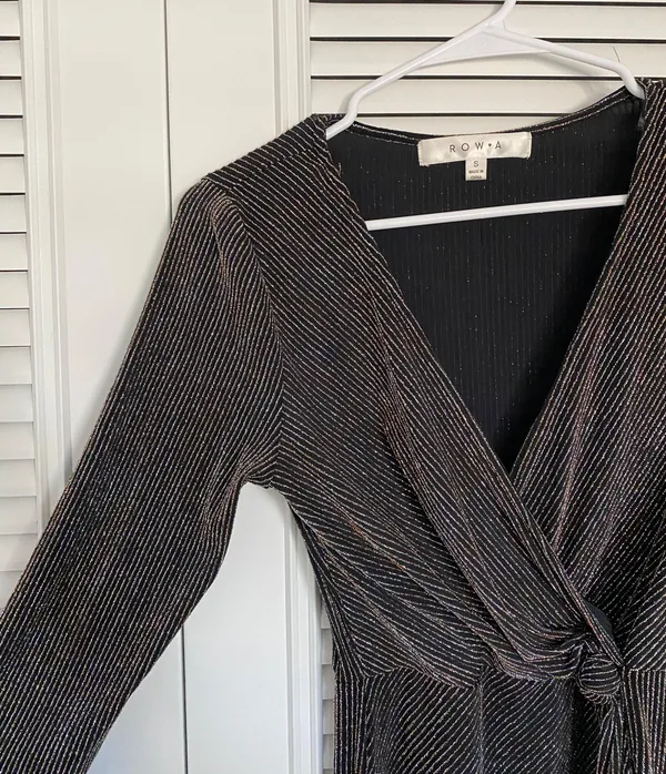 Nordstrom Black Sparkle Dress - Image 2