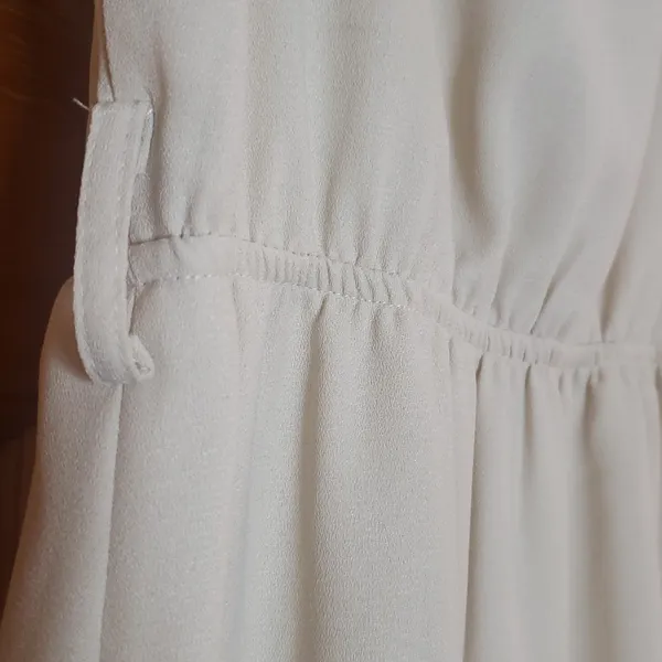 Lottie cream belted maxidress - Image 12