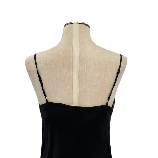 Aritzia‎ Wilfred Only Ruched Slip Dress Mini Sleeveless Black Size Small - Image 9
