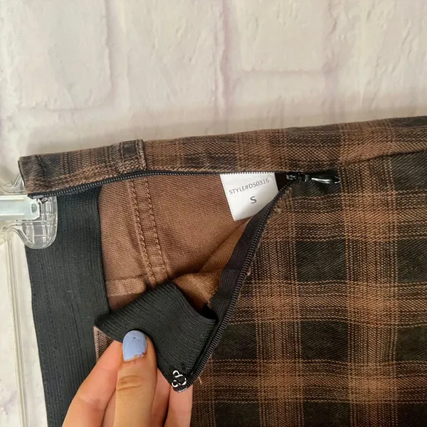 Shop Stevie Plaid Pants - Image 9