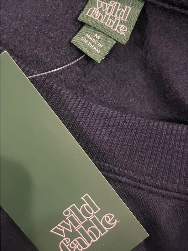🌸New Wild Fable Navy Blue Crewneck Sweatshirt Size Medium🌸 - Image 5