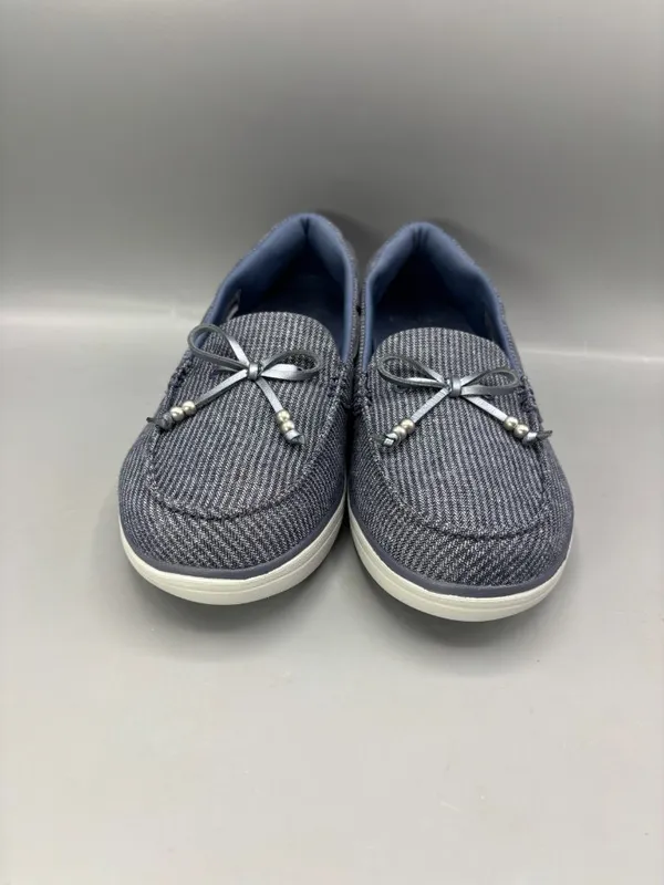 Skechers Arch Fit Inspire Boat Shoes Women 9 Navy Slip On Lightweight 138611.NVY - Image 3