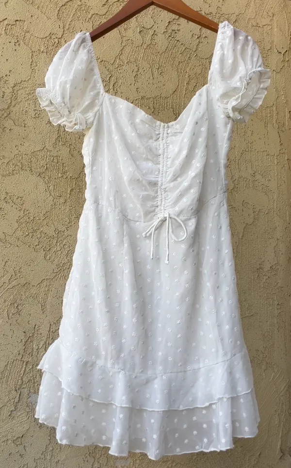 Princess Polly White Mini Dress - Image 2