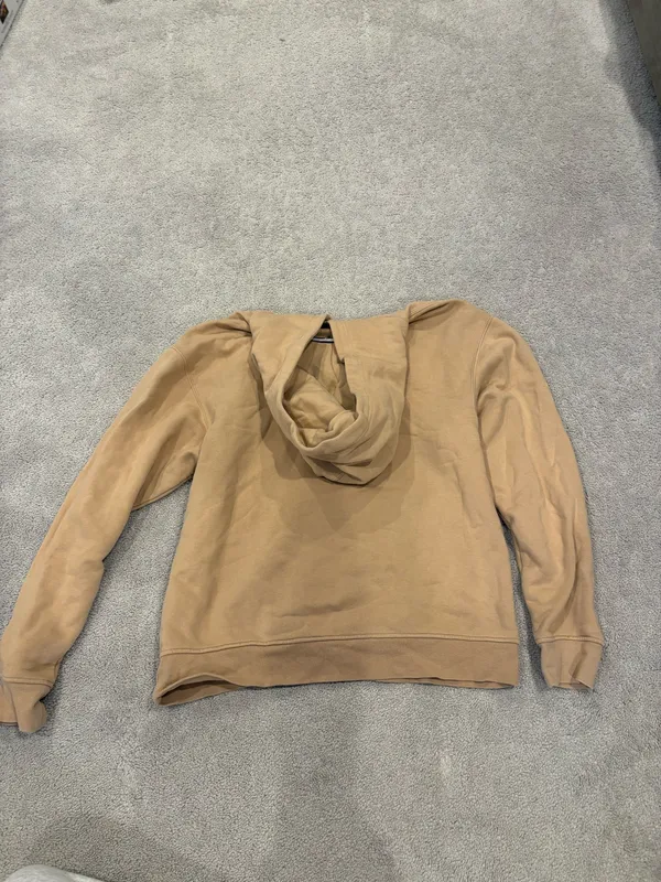 Air Jordan Nike Essentials Tan Hoodie Size M - Image 3