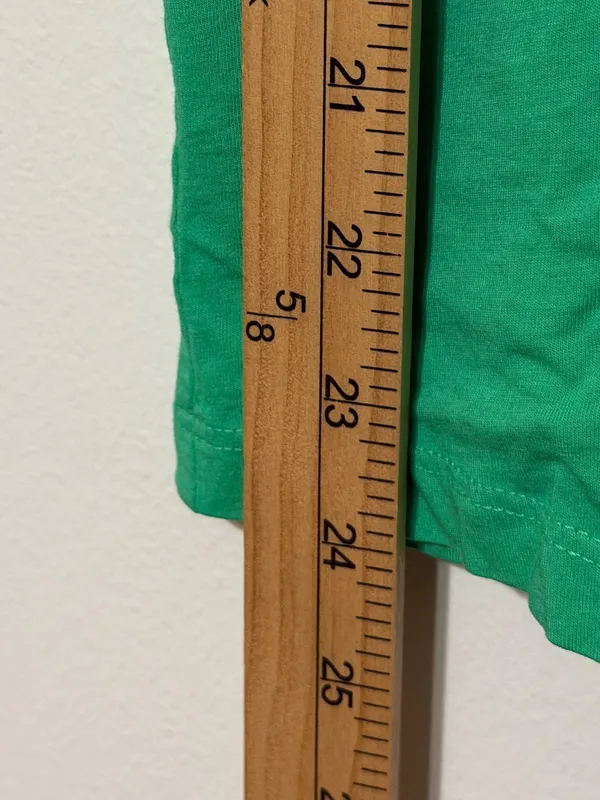 A.L.C. Kati Ruched Puff Sleeve Short Sleeve T-Shirt Top Size Small Green - Image 8