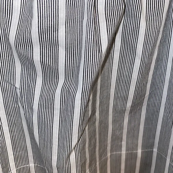 Anthropologie NWT $98 x Dolan Striped Tube Smocked Pullover Tie-Styling Top XL - Image 9