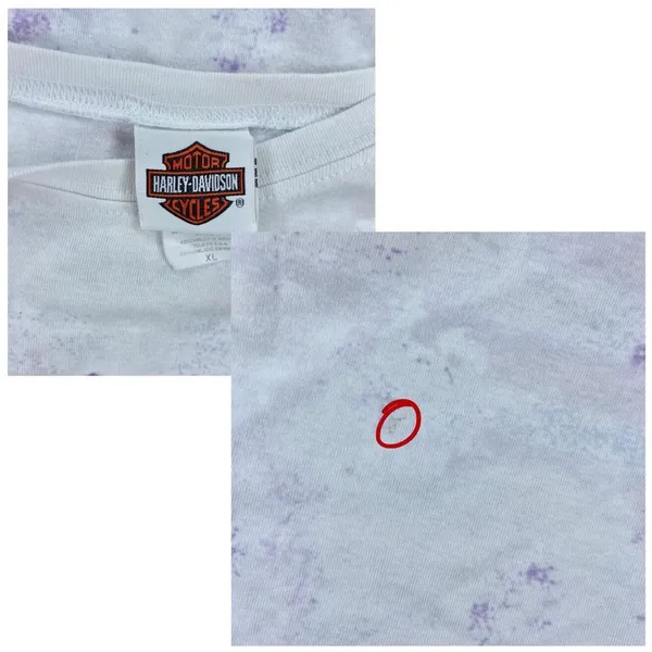 Vintage Harley-Davidson Purple Lewiston, Idaho Graphic Sleeveless Shirt Tank - Image 8