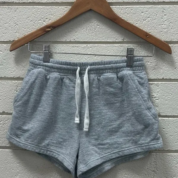 Aerie Gray Active Shorts size XS - Image 4