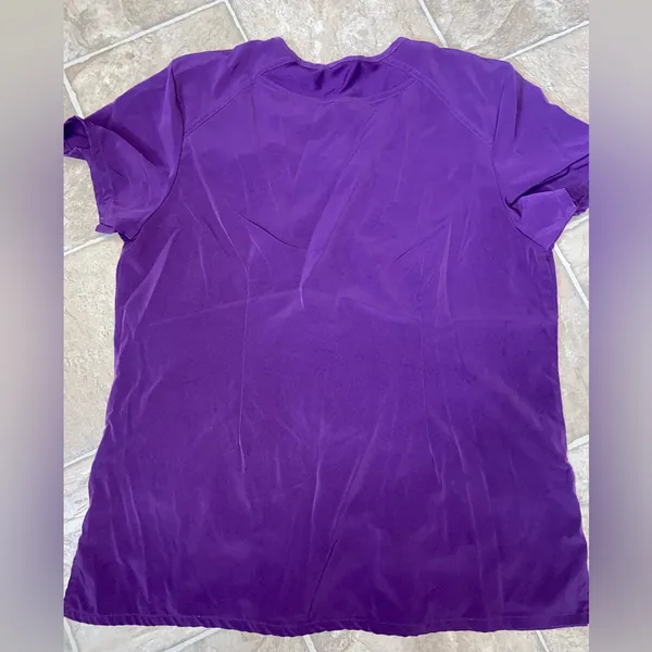 Purple Women's Scrub Set - Image 2
