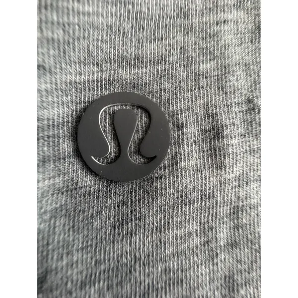 Lululemon Shirt Women XS Soft Gray Lightweight Running Casual Logo READ #JJJ6-1 - Image 3