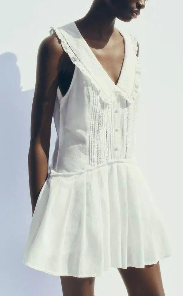 ZARA Babydoll Dress Mini - Image 3