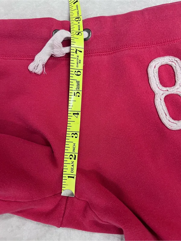 Aeropostale Sweatpants w’87 Detail large spellout on backside bottom size M FLAWED - Image 6