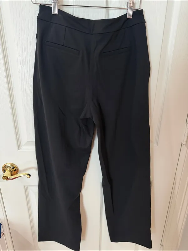 Lululemon Black Drawstring luxtreme Pants medium - Image 3