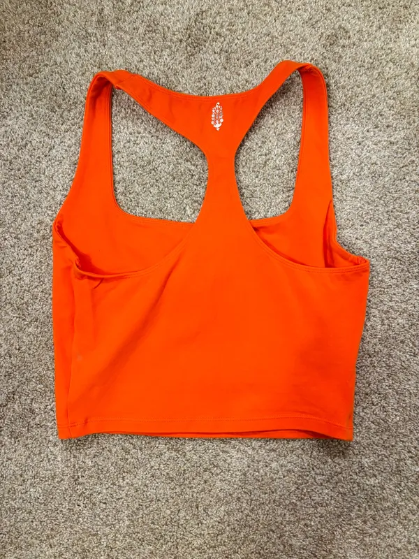 Free People Orange Tank Top - Image 2