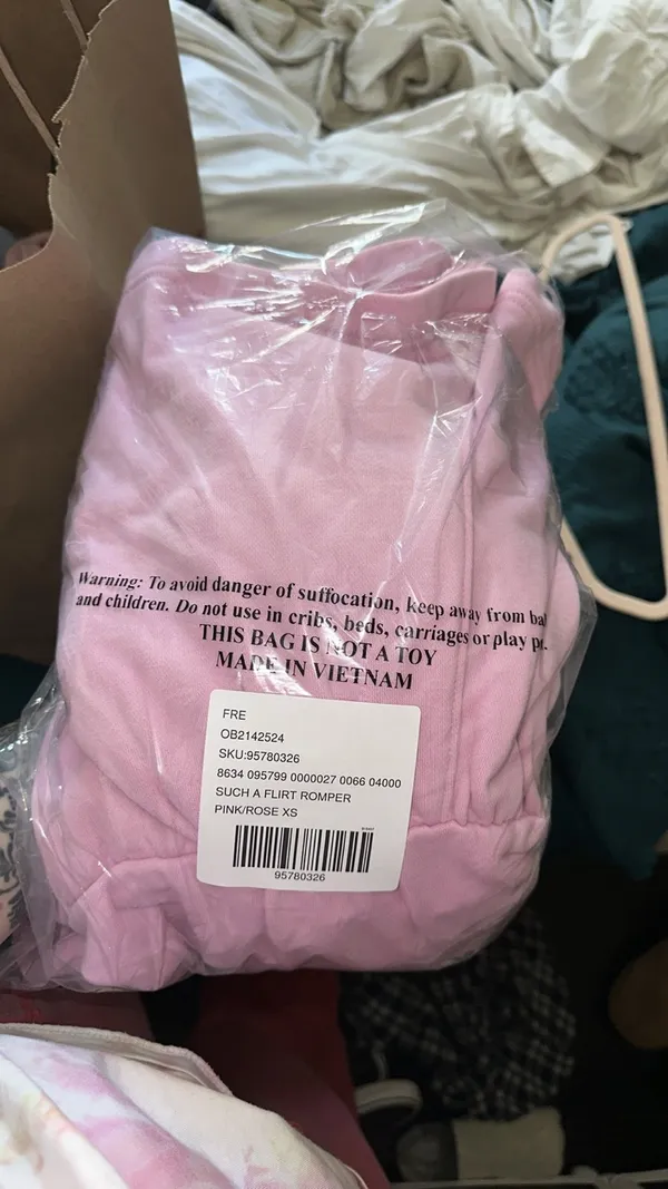NWT FP Movement Such A Flirt Romper in Powder Pink $98 Retail - Image 2