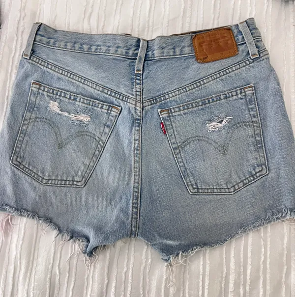 Levi's Vintage Denim Shorts - Image 2