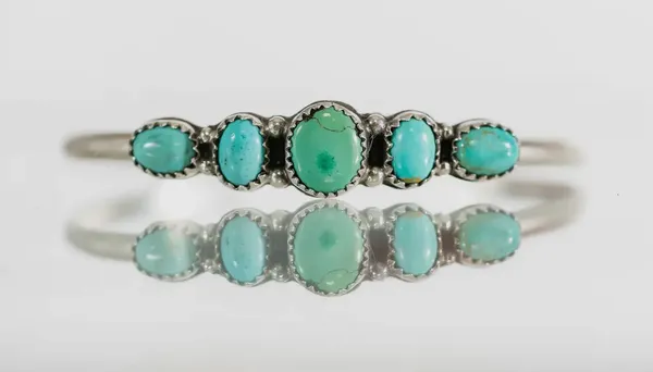 Sterling Silver 925 with Kingston Turquoise - Image 2