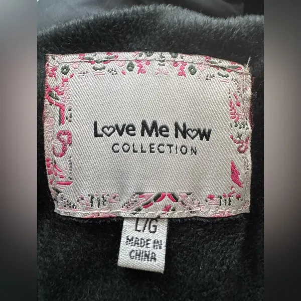 Love Me Now Collection Large Green Puffer Jacket - Image 2