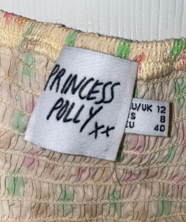 Princess Polly Puff Sleeve Crop Top - Image 4