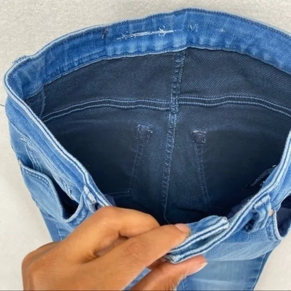 Never Denim Stretch‎ Higher Xtina Crop Skinny Jean - Image 7