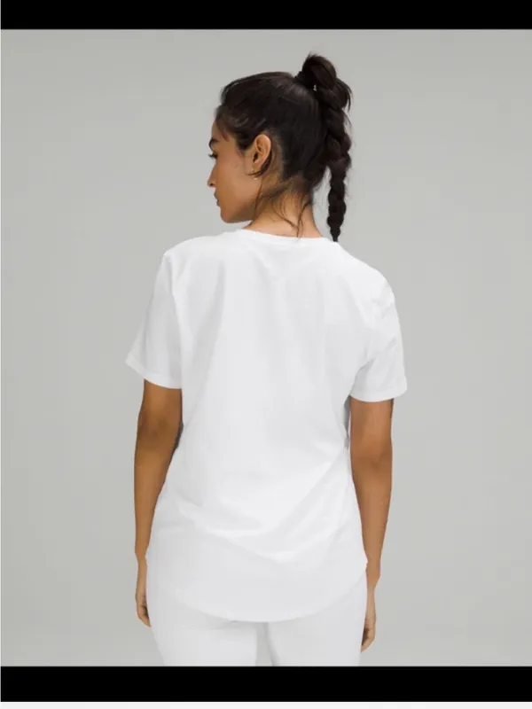 Lululemon Love white crewneck tee - Image 2