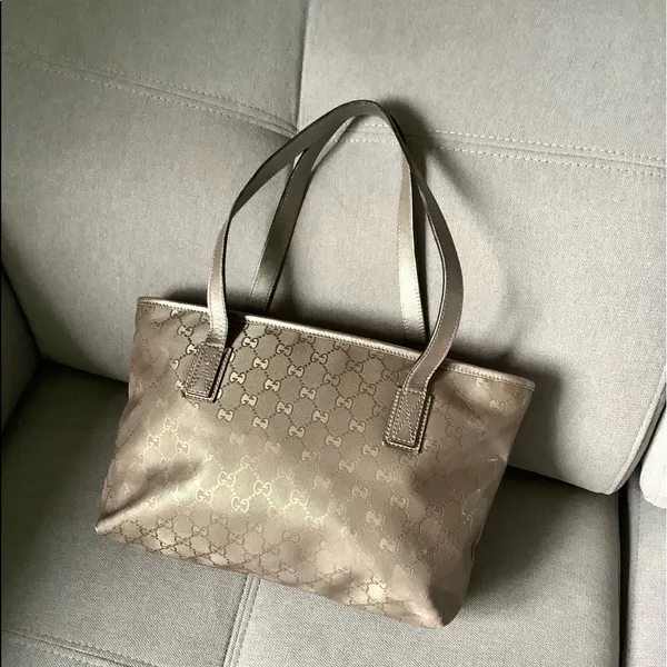 Authentic GUCCI PVC GG monogram tote bag 🌷🌷🌷 - Image 4