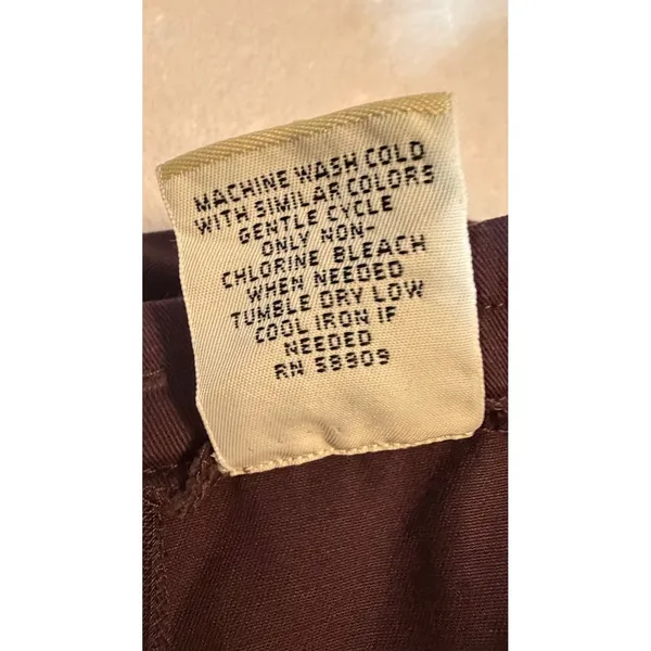 Vintage 90s Y2K Whimsigoth Brown Embroidered A-Line Maxi Skirt Cottagecore Sz 10 - Image 4