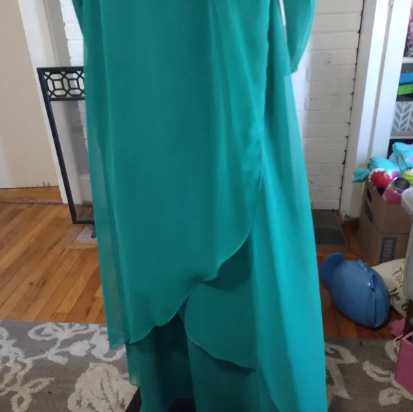 Stunning vintage Green Formal dress - Image 5