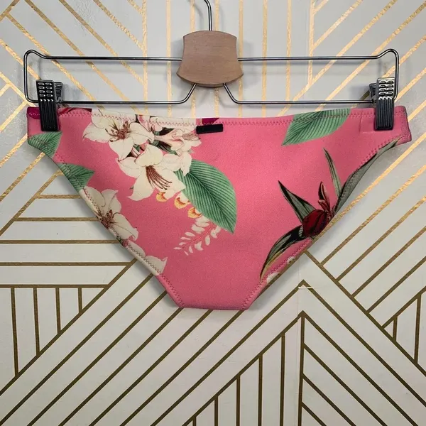 Triangl Pink‎ Floral Neoprene Bikini Bottom - Image 5