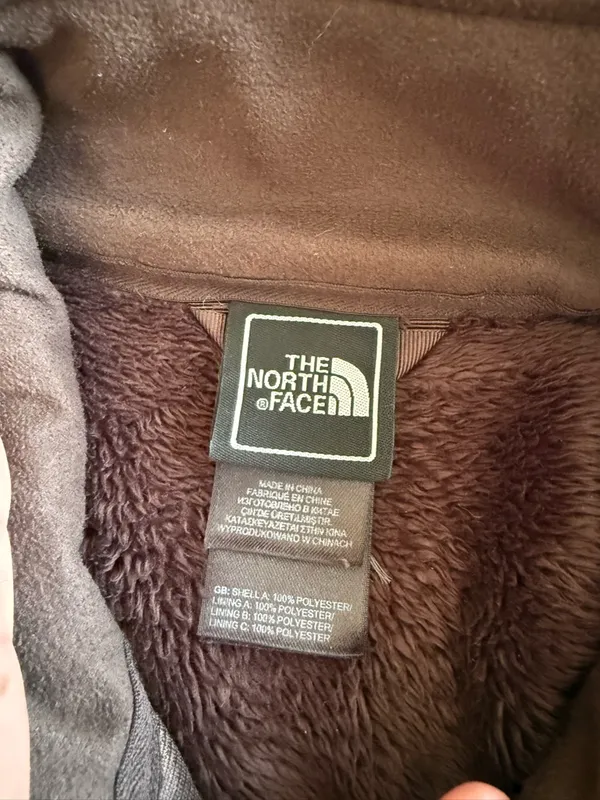 The North Face Osito silken raschel fleece jacket size m - Image 3