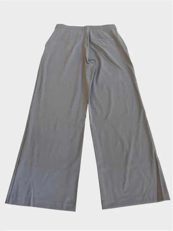 Size L Reg Halara Flex High Waisted Plicated Side Pocket Straight Leg Work Pants - Image 5