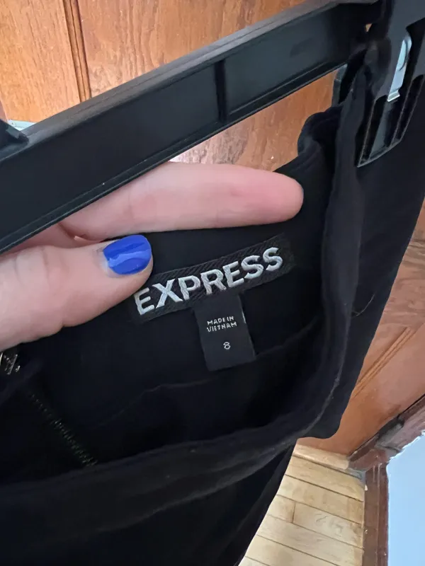 Express Mini Skirt Black - Image 2